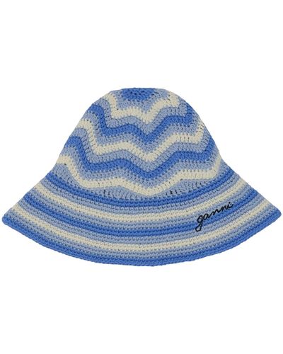 Ganni Hat - Blue