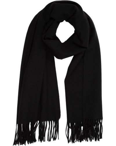 Boutique Moschino Wool Scarf - Black