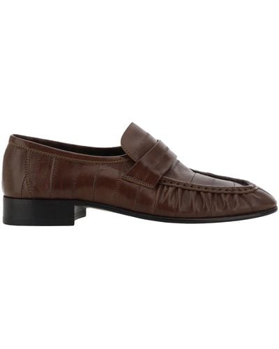 The Row Soft Loafers - Brown