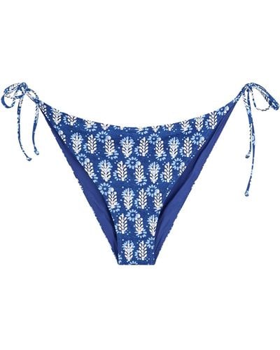 Mc2 Saint Barth Virgo Bikini Bottoms - Blue
