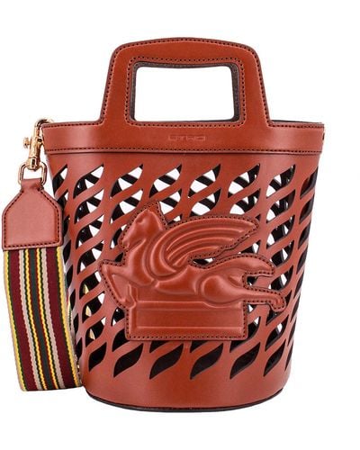 Etro Bucket Bag - Red