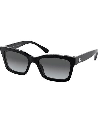Chanel Sunglasses 5417 Sole - Black