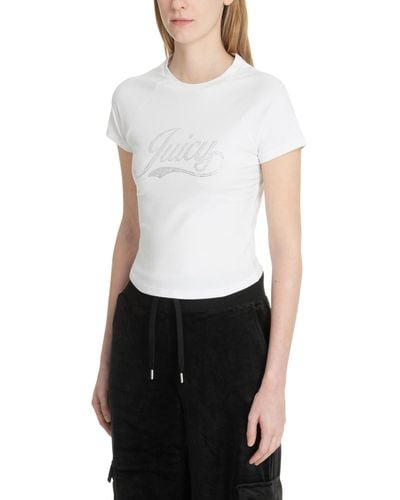 Juicy Couture T-shirt swirl - Bianco