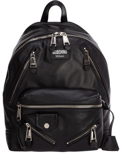 Moschino Rucksack backpack travel - Nero