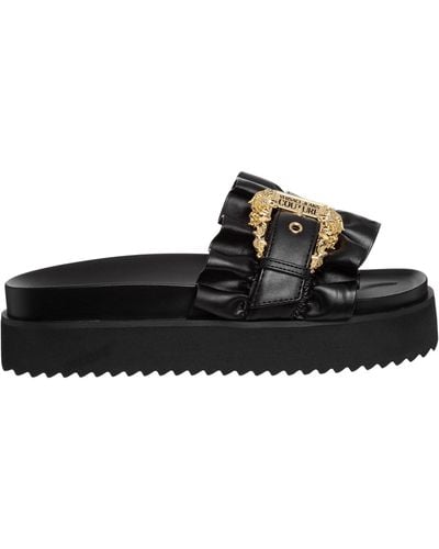 Versace Jeans Couture Arizona Sandals - Black