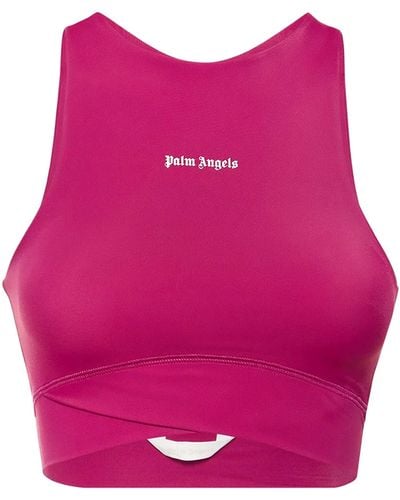 Palm Angels Top corto - Rosso