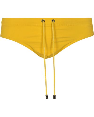 Dolce & Gabbana Swim Briefs - Yellow