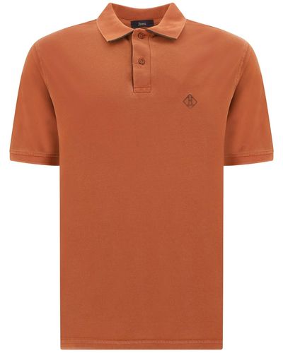 Herno Polo Shirt - Orange