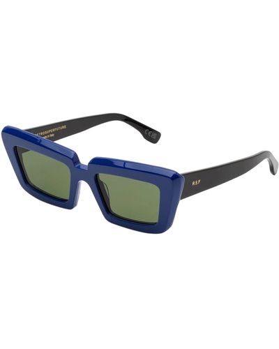 Retrosuperfuture Sunglasses Coccodrillo Triphase - Blue