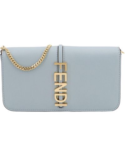 Fendi Portafoglio graphy - Blu