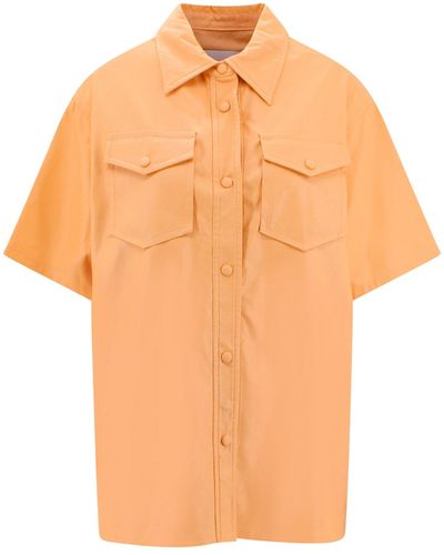 Stand Studio Short Sleeve Shirt - Orange