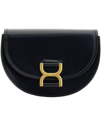 Chloé Marcie Mini Shoulder Bag - Black
