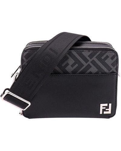 Fendi Ff Crossbody Bag - Black