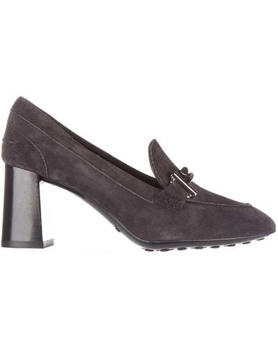 Tod's Double T Pumps - Brown