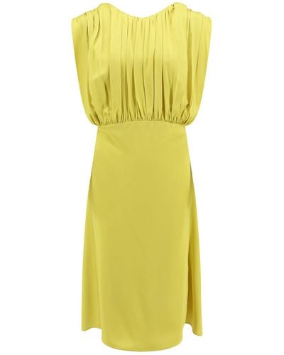 Jil Sander Midi Dress - Yellow