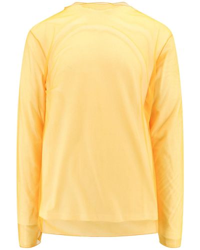 Jil Sander Long Sleeve T-shirt - Yellow