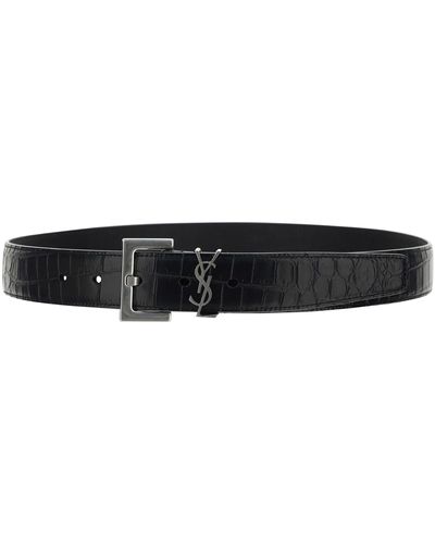 Saint Laurent Belt - Black