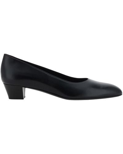 The Row Luisa Court Shoes - Black