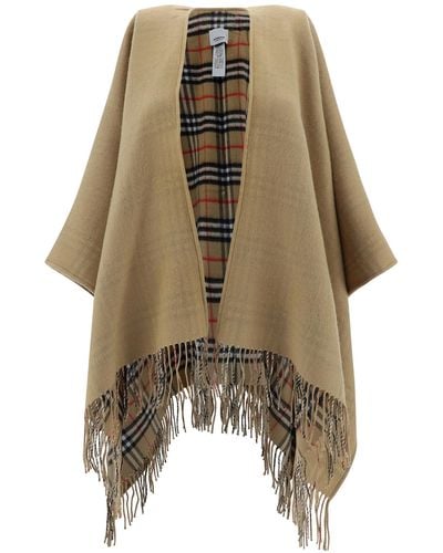 Burberry shawl hot sale cape