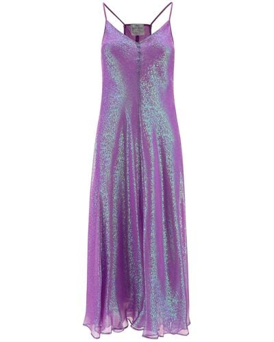 Forte Forte Iris Long Dress - Purple