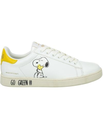 MOA Scarpe sneakers donna peanuts snoopy gallery - Bianco