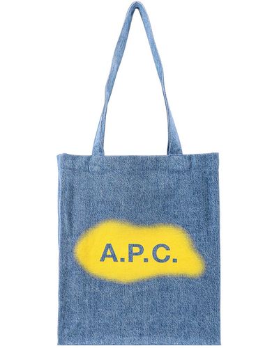 A.P.C. Shopping bag - Blu