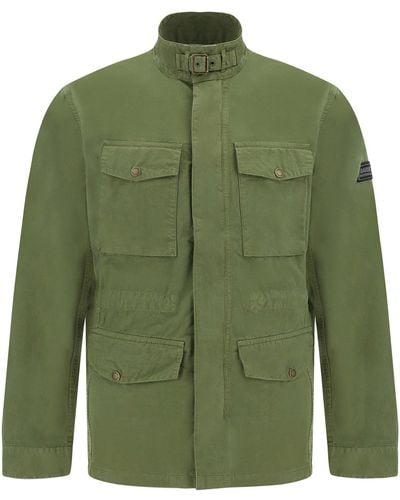 Barbour Giacca tourer chatfield - Verde