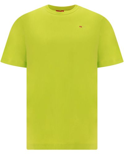 DIESEL T-shirt microdiv - Giallo