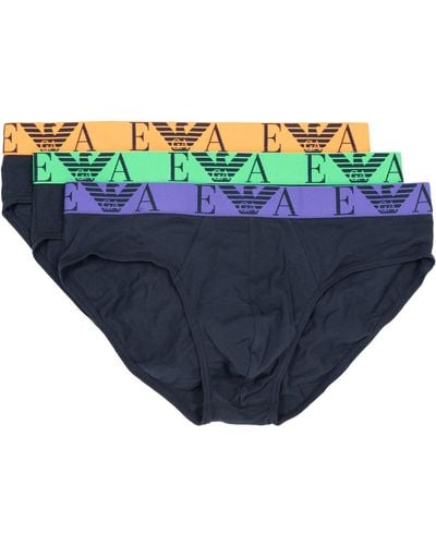 Emporio Armani Underwear Briefs - Blue
