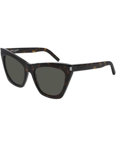 Saint Laurent Sunglasses Sl 214 Kate - Gray