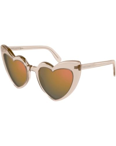 Saint Laurent Sunglasses Sl 181 Loulou - Natural