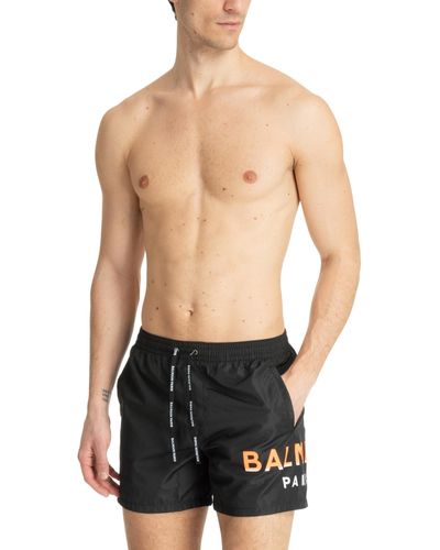Balmain Swim Shorts - Black