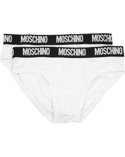 Moschino Cotton Briefs - White