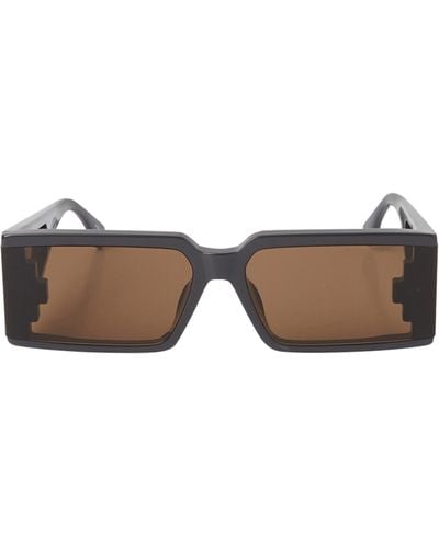 Marcelo Burlon Sunglasses Fagus Sunglasses - Brown