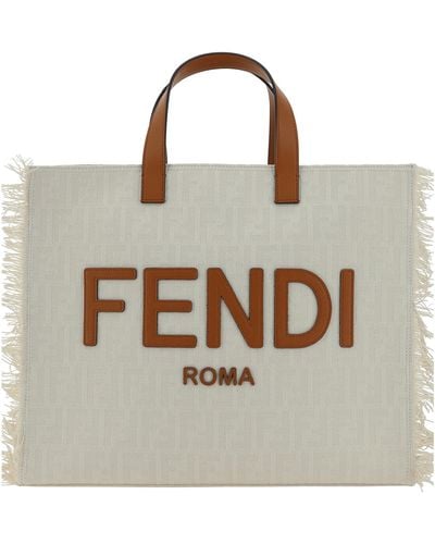 Fendi Shopping bag - Neutro