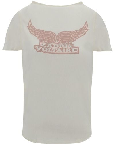 Zadig & Voltaire Tunisien T-shirt - Gray