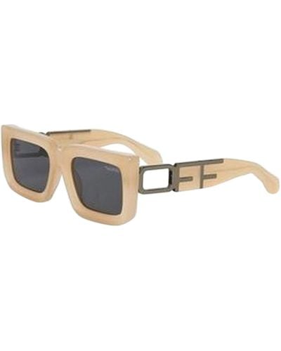 Off-White c/o Virgil Abloh Sunglasses Boston Sunglasses - Natural