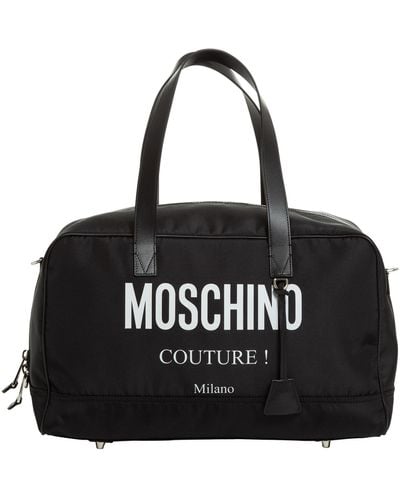 Moschino Duffle Bag - Black