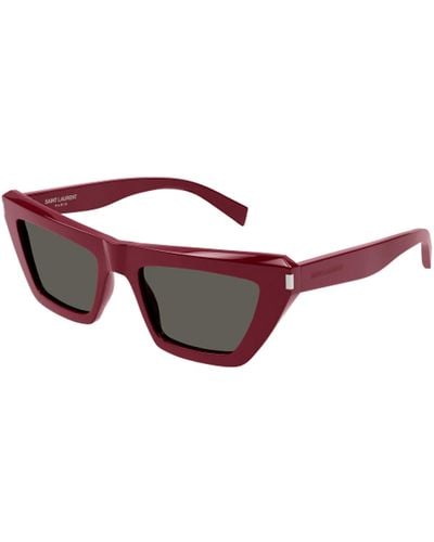 Saint Laurent Sunglasses Sl 467 - Red
