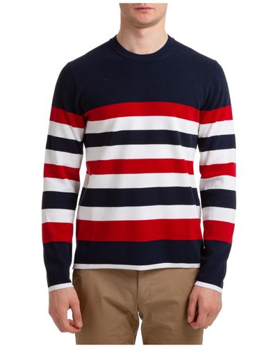 Michael Kors Crew Neck Neckline Sweater Sweater Pullover - Blue