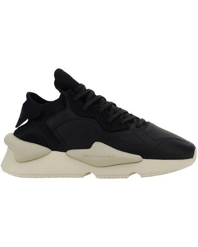 Y-3 Sneakers basse nere con stampa - Nero