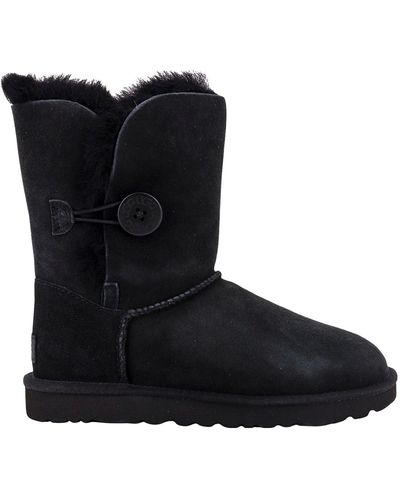 UGG Bailey Button Ankle Boots - Blue