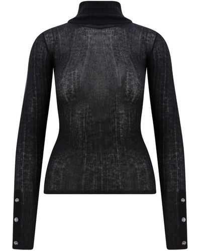 DURAZZI MILANO Roll-neck Sweater - Black