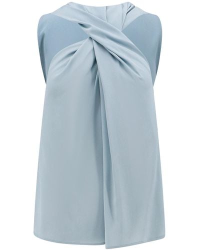 Erika Cavallini Semi Couture Top - Blue