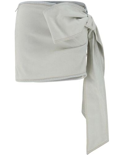 Blumarine Mini Skirt - Grey