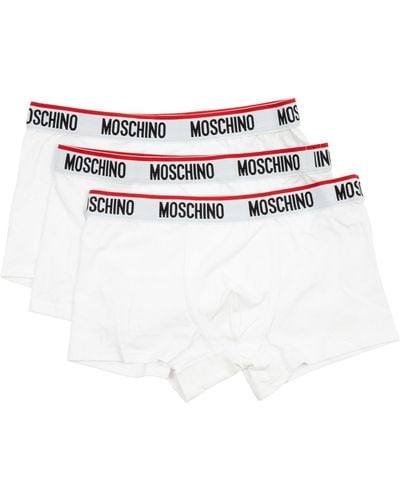 Moschino Cotton Boxer - White