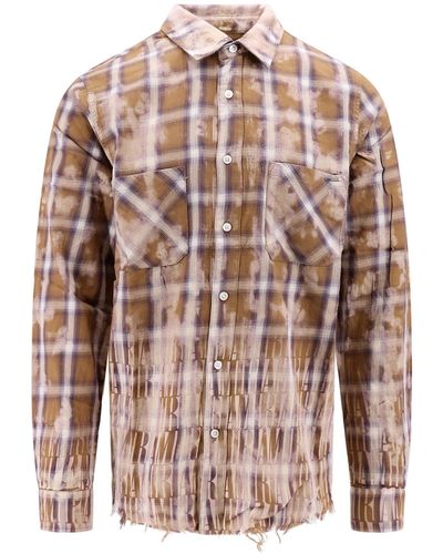 Amiri CAMICIA - Marrone