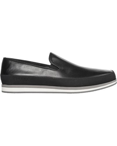 Prada Slip-on Shoes - Black