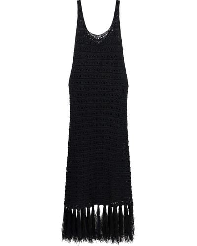 Erika Cavallini Semi Couture Mini Dress - Black