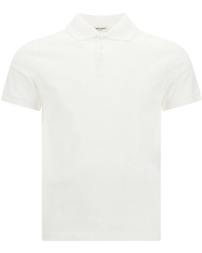 Saint Laurent Sport Polo Shirt - White